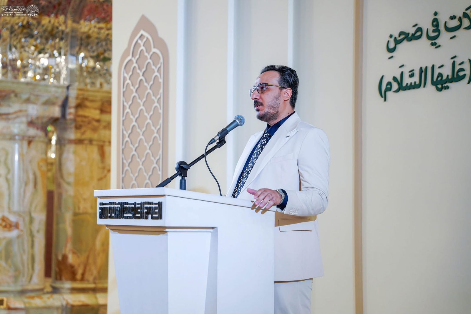 هيأة الإعلام والاتصالات تفتتح أول منظومة اتصالات حديثة في العتبة العلوية المقدّسة