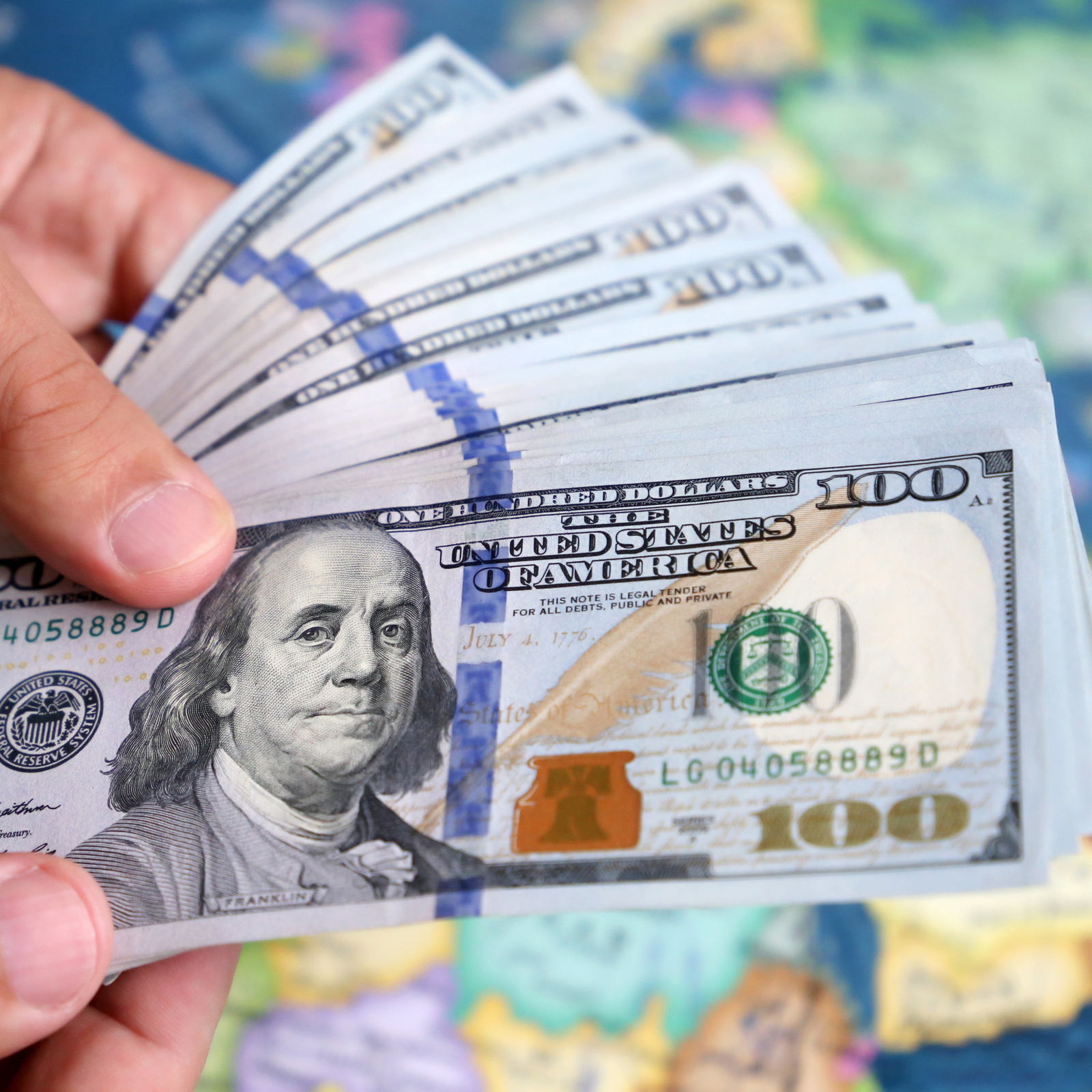 سعر صرف الدولار في بغداد