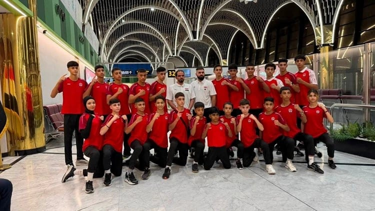 منتخب شباب العراق للمواي تاي يشد الرحال إلى ليبيا