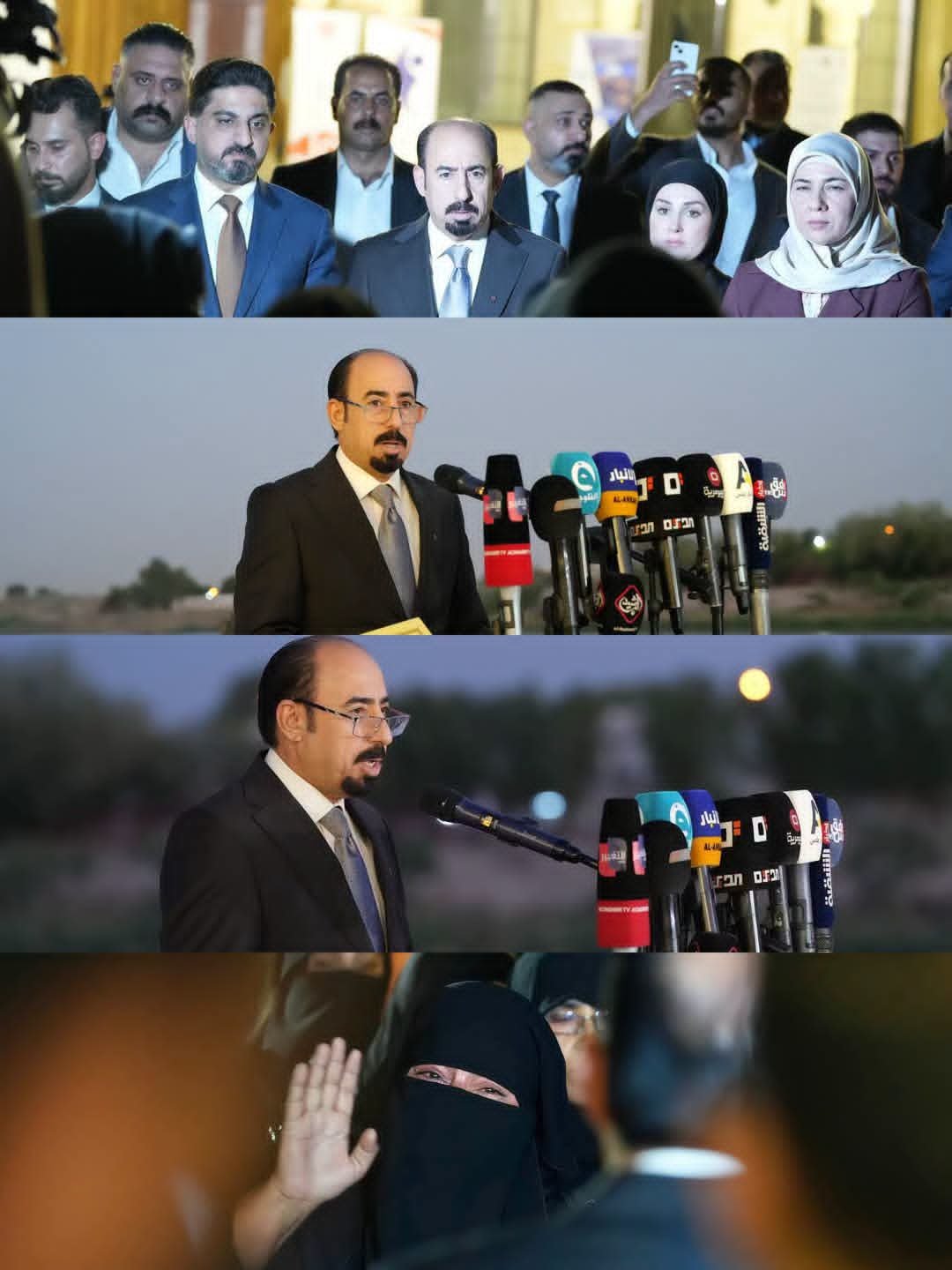 رئيس مجلس محافظة الانبار يوجه رسالة لذوي الضحايا المغيبين