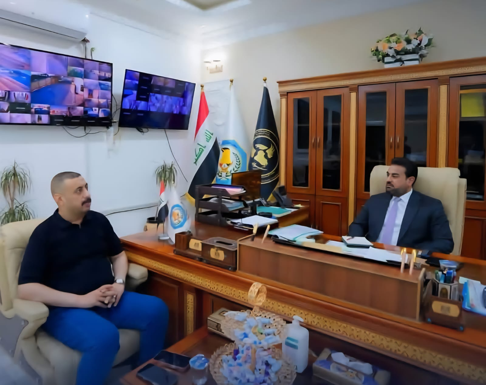 محافظ الانبار يؤكد على اهمية مواصلة التنسيق لحفظ امن المحافظة