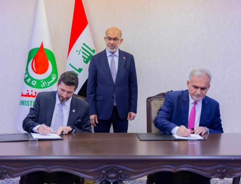 وزير النفط يرعى توقيع اتفاقية تقديم الاستشارة الفنية مع شركة شيفرون