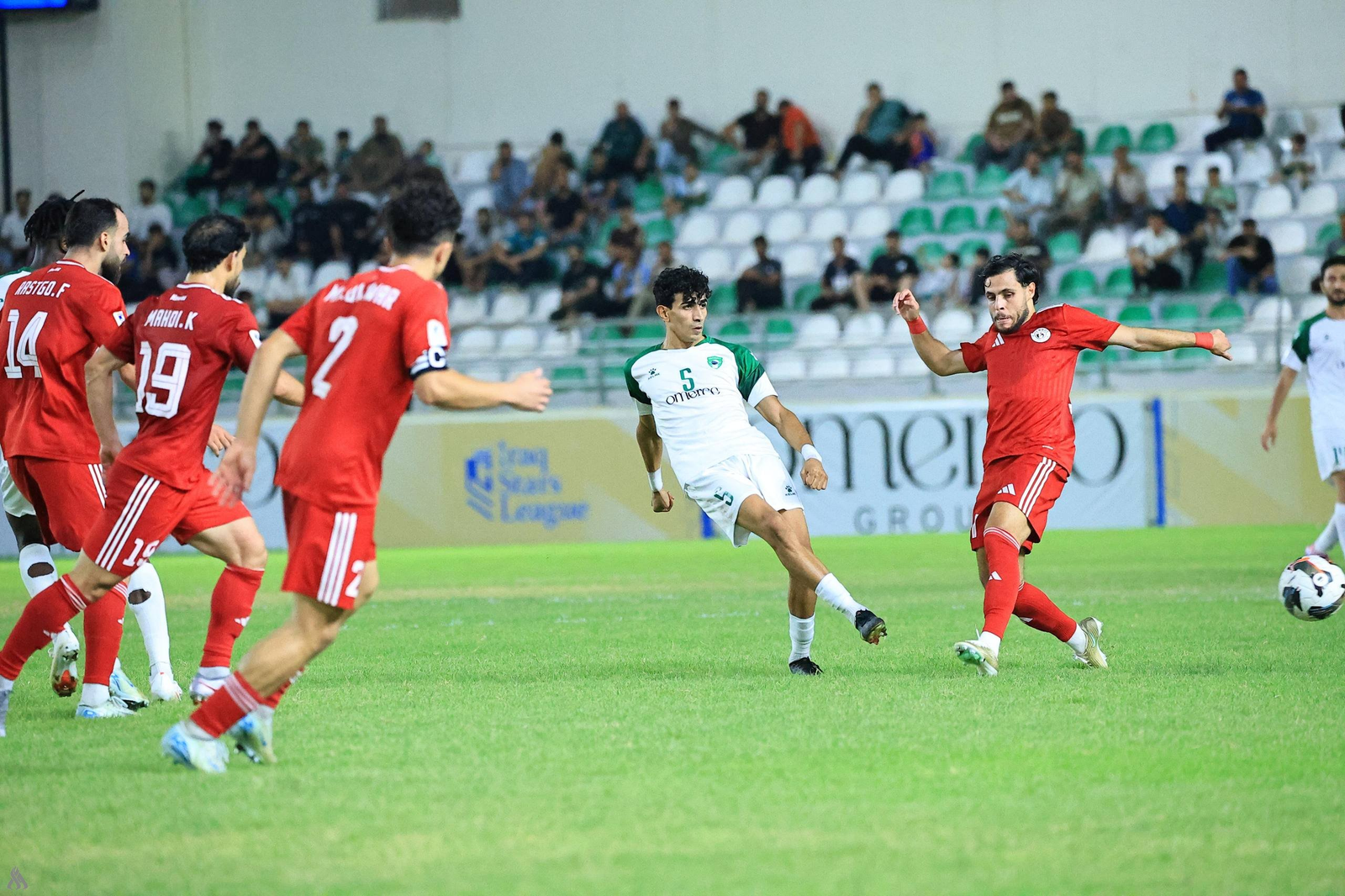 ثنائية نوروز تقوده لتجاوز الجولان والنفط يتخطى كربلاء في دوري النجوم