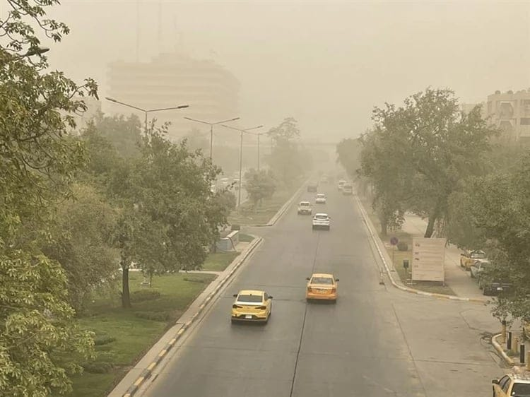 الأنواء الجوية: تصاعد للغبار وانخفاض في درجات الحرارة