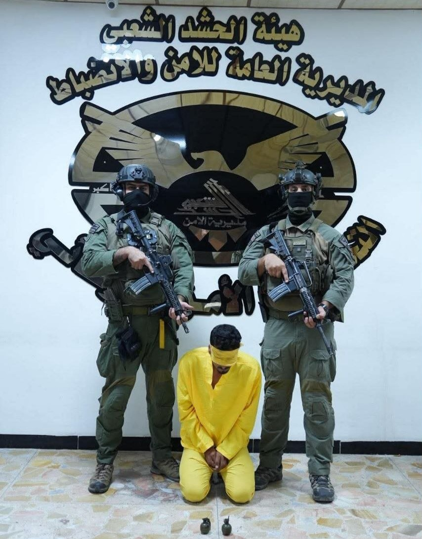 الحشد الشعبي يطيح بمطلوب بتهمة الانتماء لداعش في كركوك