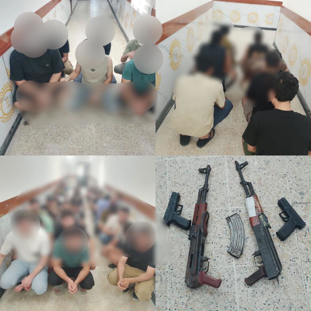 القبض على عدد من المتهمين والمخالفين لشروط الاقامة في منطقة (الصليخ)