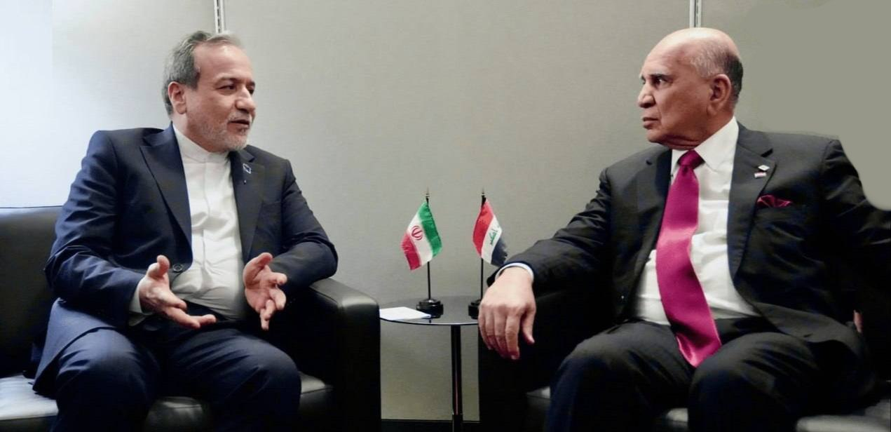 وزيرا خارجية العراق وإيران يؤكدان على أهمية الحفاظ على أمن الحدود المشتركة