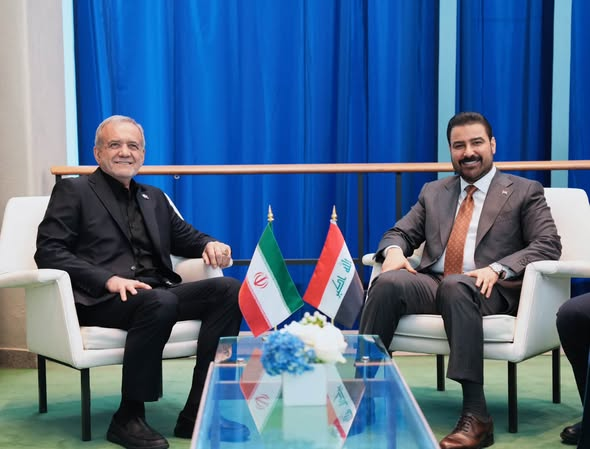 رئيس الوزراء يلتقي الرئيس الإيراني في نيويورك