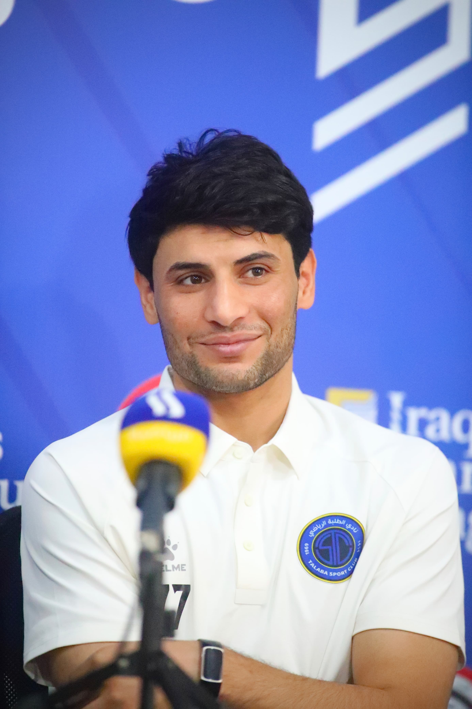 سيف رشيد: نعد جمهور الطلبة بتقديم نتائج ايجابية في المباريات المقبلة