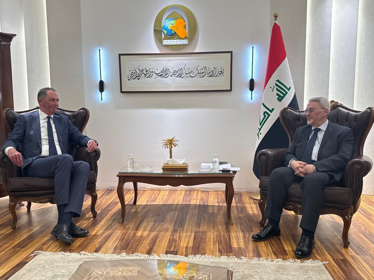 العراق وهولندا يبحثان التعاون المشترك في مجال مكافحة الارهاب والأمن