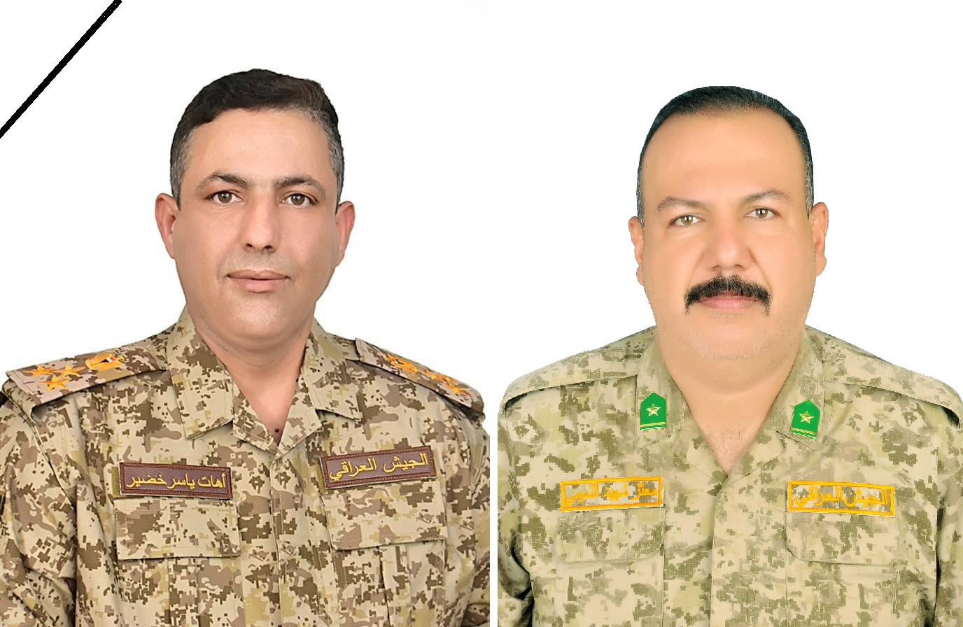 الدفاع تنعى عميدا ومنتسبا استشهدا اثناء تأديتهما واجب تفتيش في وادي زغيتون بكركوك