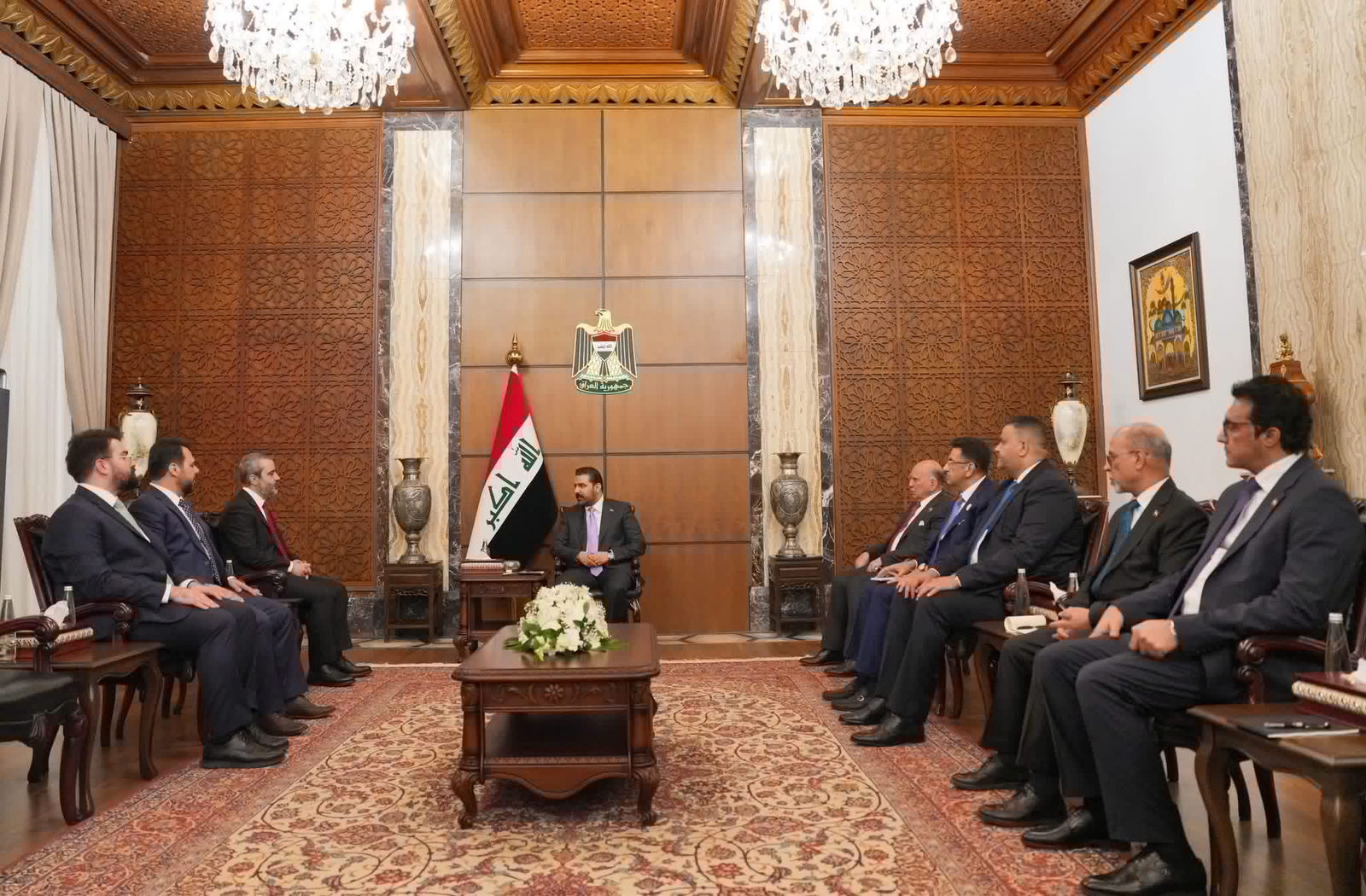 رئيس الوزراء يستقبل وزير الخارجية والمغتربين السوري