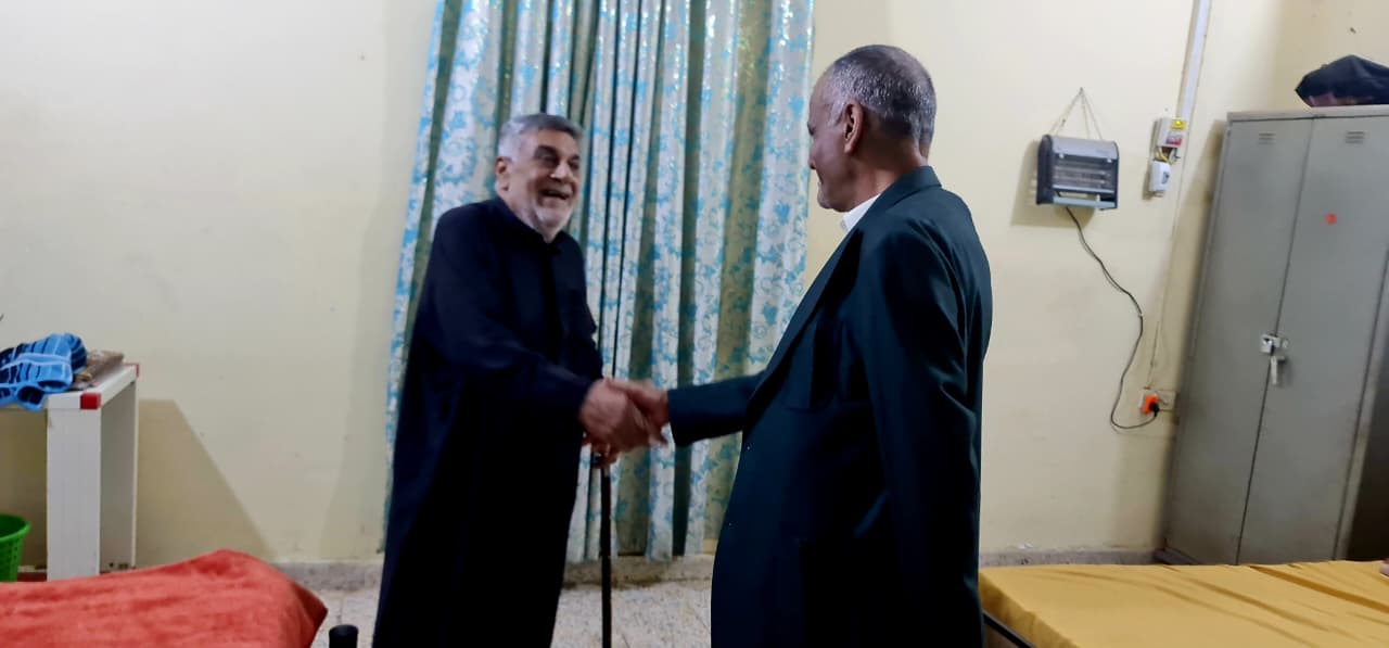 معاون محافظ البصرة يؤكد توفر الغذاء والمستلزمات في دار المسنين .. ويحذر من استغلال عواطف المواطنين