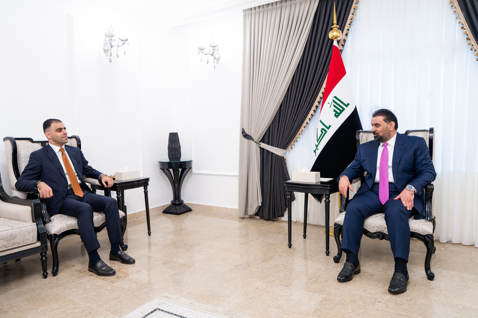 الحلبوسي يبحث مع وزير الشباب والرياضة اولويات عمل الوزارة وانجاز المشاريع المتلكئة