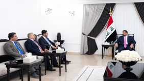 الحلبوسي يبحث مع المجموعة العراقية للشؤون الخارجية انعكاسات التطورات الاقليمية والدولية على المصالح الوطنية