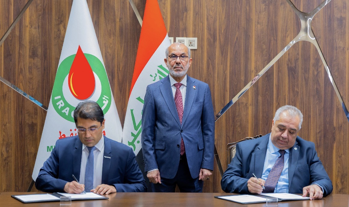 وزير النفط يرعى توقيع مذكرة تفاهم بين شركة نفط البصرة و شركة “أكسون موبيل” الأمريكية