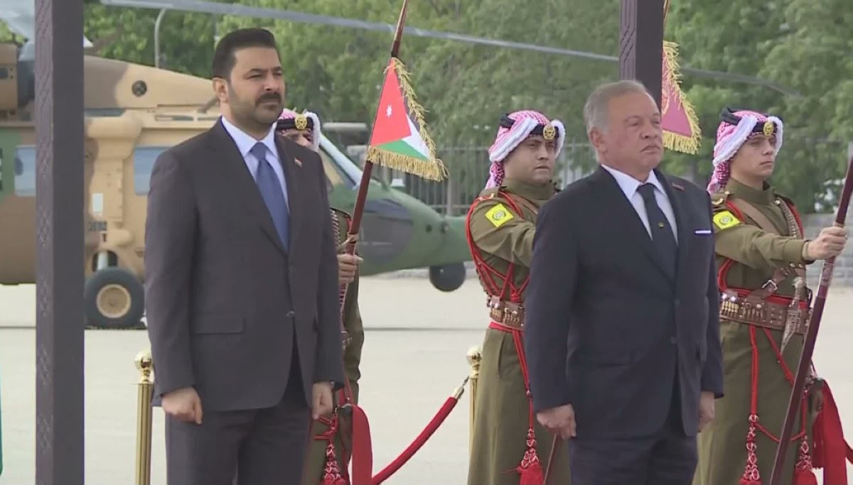 الملك عبدالله الثاني يستقبل الزيدي